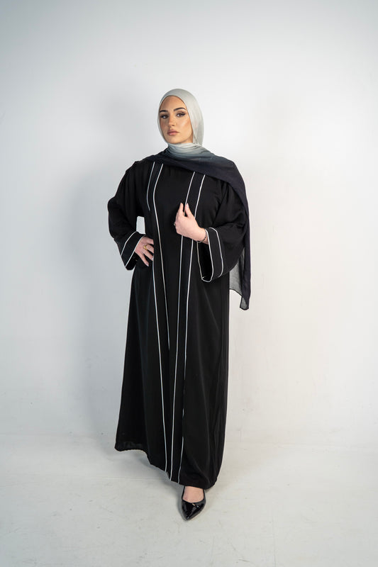 Shadow Abaya  (Three Piece Set)