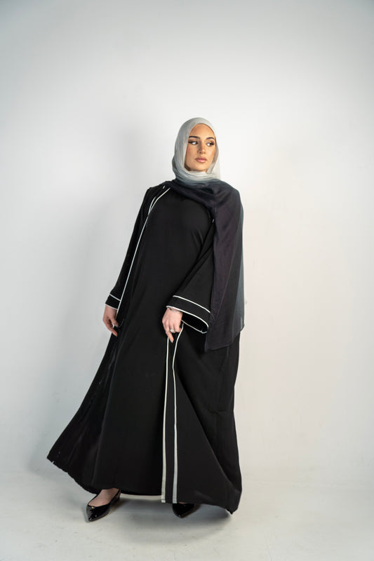 Shadow Abaya  (Three Piece Set)